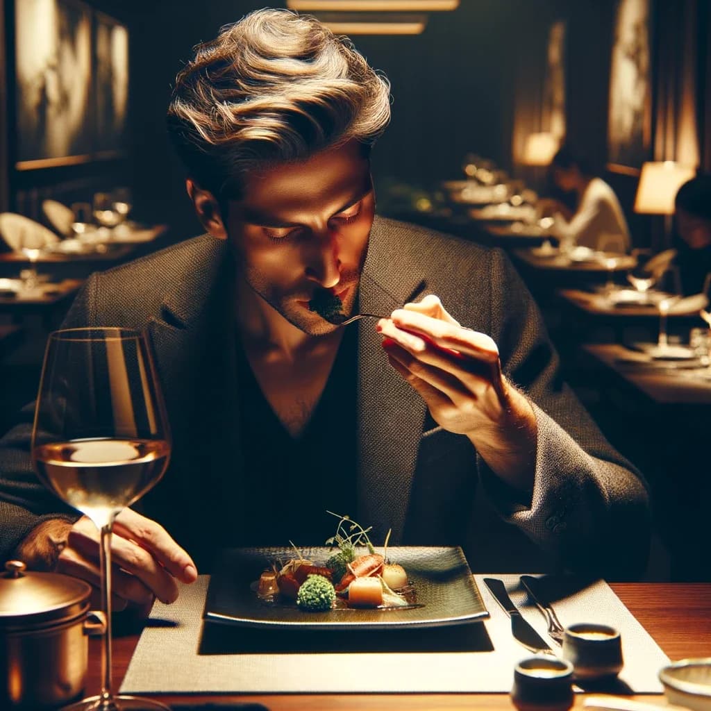 Chef cooking in the kitchen